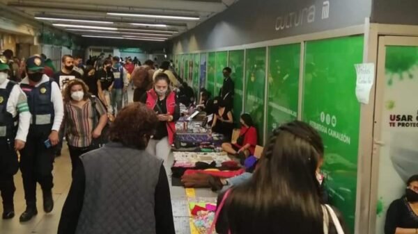 Imagen del Metro de la Ciudad de México el pasado 19 de diciembre de 2020.