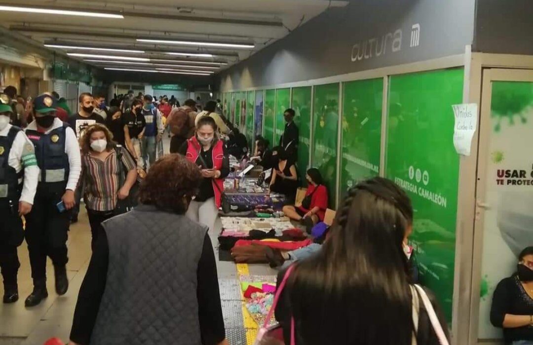 Imagen del Metro de la Ciudad de México el pasado 19 de diciembre de 2020.