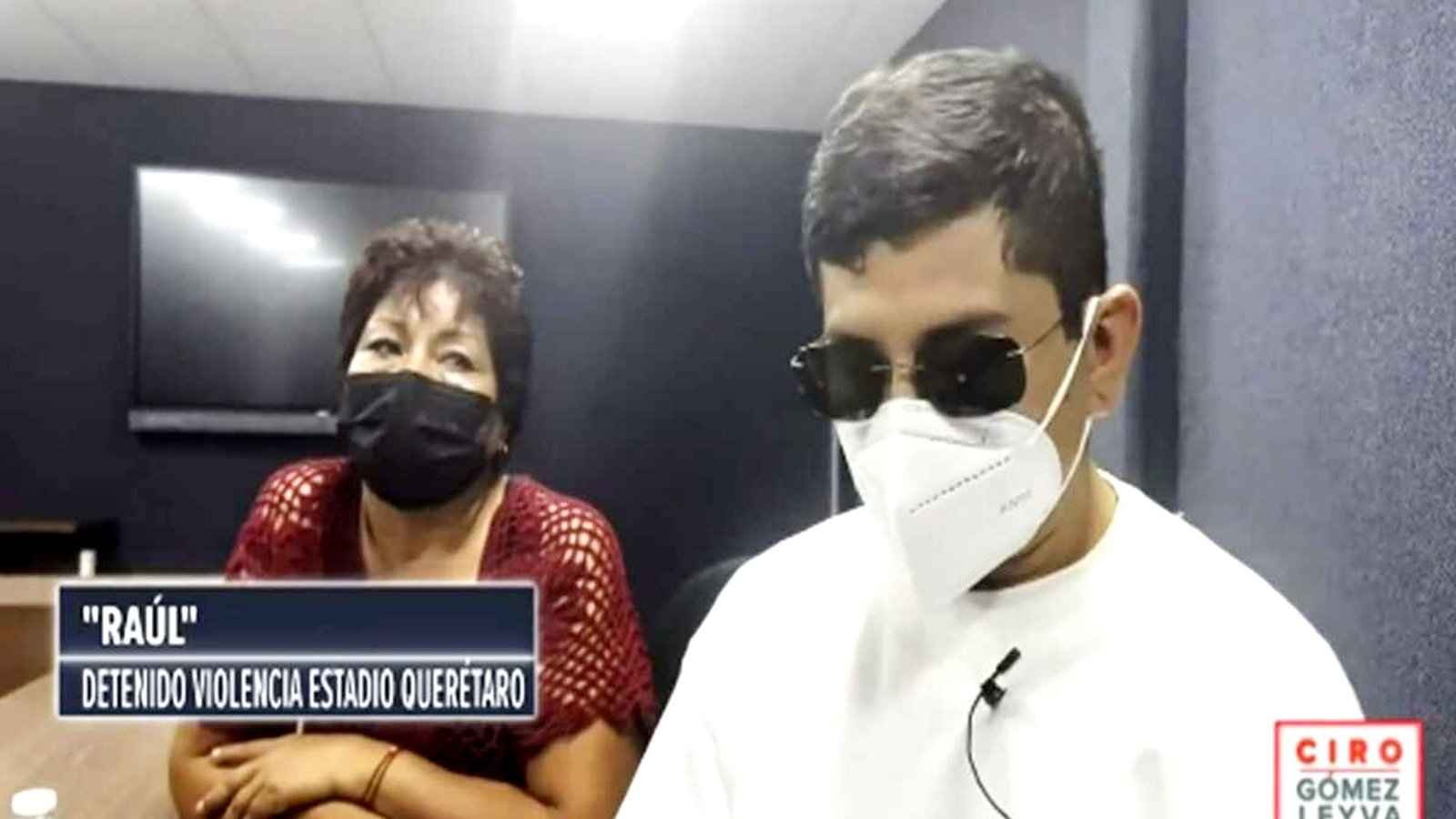 Joven que se entregó tras riña en el Querétaro vs Atlas dice: "Quiero hacer las cosas bien"