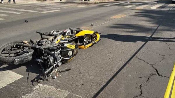 Difunden imágenes del terrible accidente en el que murieron dos motociclistas en la Benito Juárez