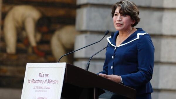 Delfina Gómez asegura: "Los corruptos tienen miedo al cambio"