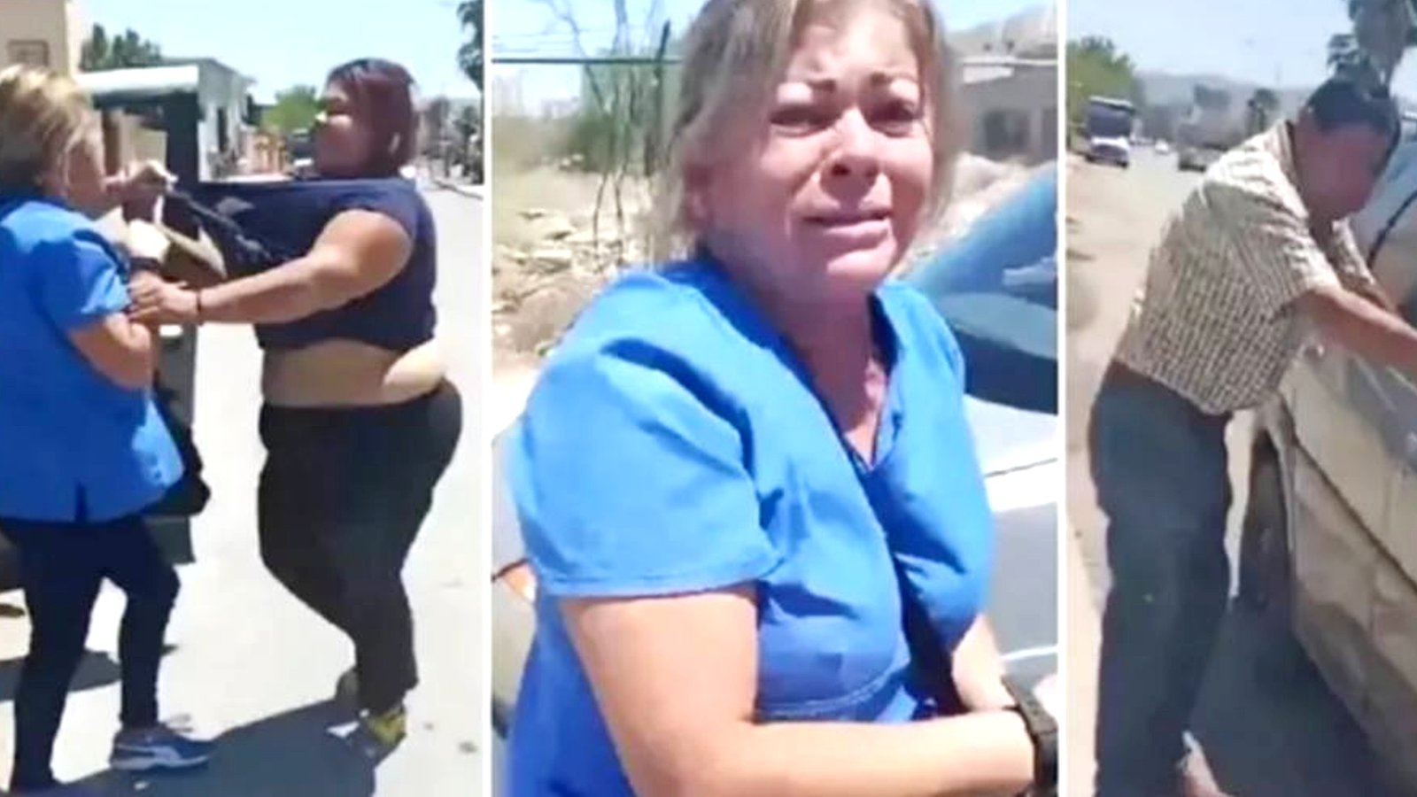 Descubre a su padre y su tía saliendo del motel, los graba y lo transmite en vivo
