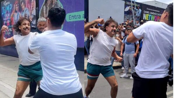 VIDEO: Profesor del IPN Zacatenco se enfrenta a golpes con un alumno en plena calle