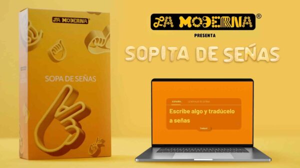 La Moderna lanza su innovadora 'sopita de señas' para aprender la Lengua de Señas Mexicana