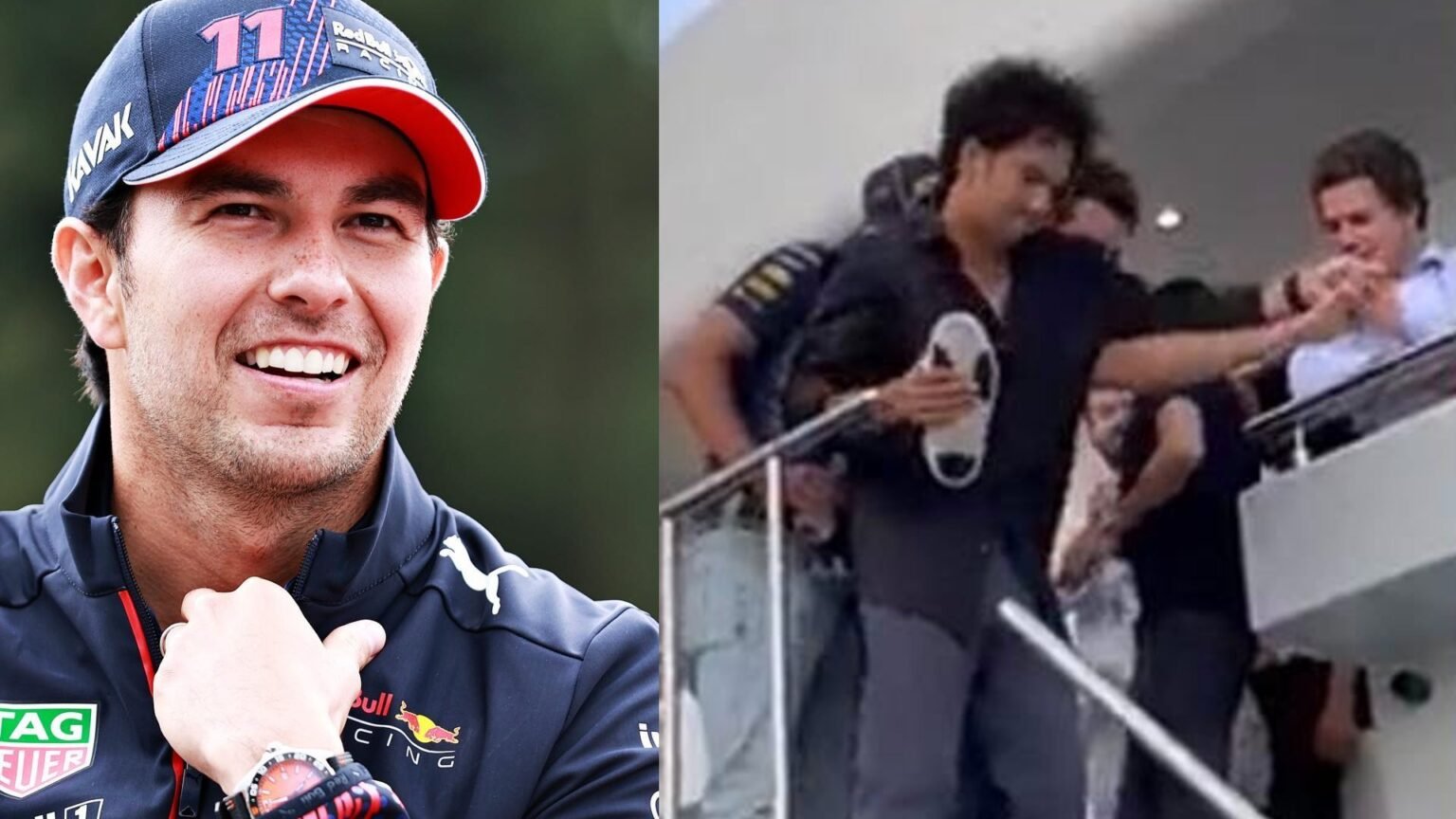 Checo Pérez acepta su error tras comprometedoras imágenes con otra y bien enfiestado en Mónaco