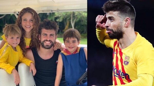 Piqué: En medio de su truene con Shakira publica foto con el hijo de su supuesta amante