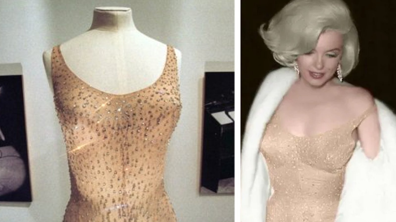 Marilyn Monroe y la historia del vestido que es considerado el más triste del mundo