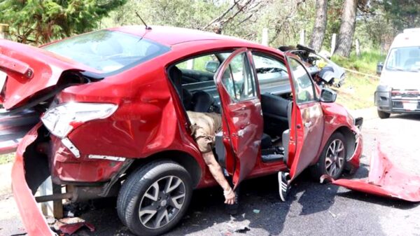 Muere automovilista tras terrible la México-Cuernavaca a la altura de San Miguel Toplejo