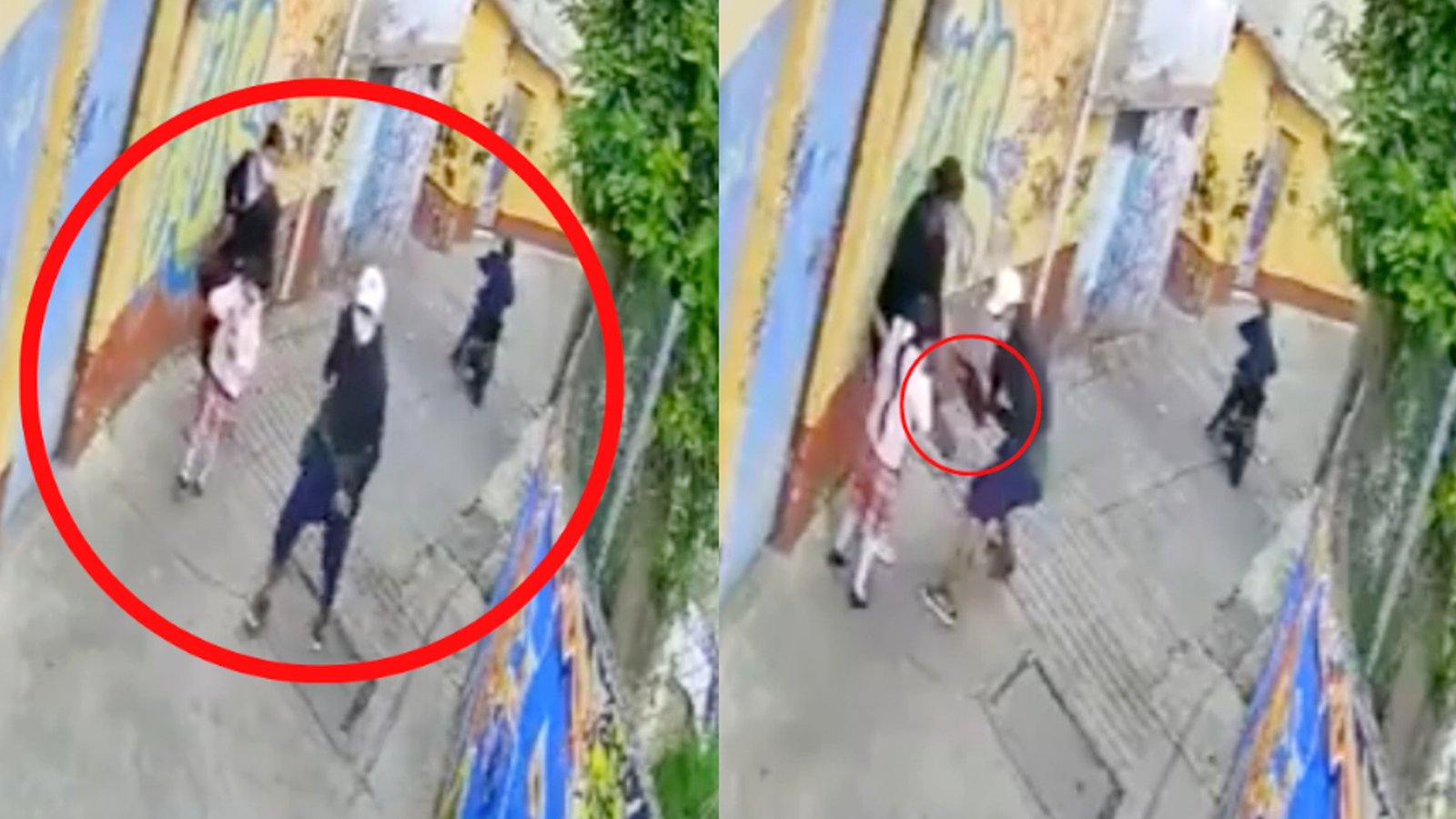 VIDEO: Captan violento asalto a una madre y su hija en la Álvaro Obregón