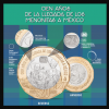 Banxico lanza moneda conmemorativa de 20 pesos