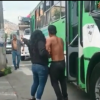 VIDEO: Pasajero y conductor de la ruta 66 protagonizan pelea en las calles de la Magdalena Contreras
