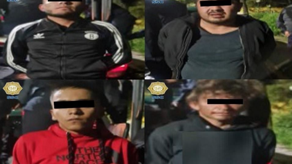 Detienen a 4 sujetos acusados de matar a los dos jóvenes en la Magdalena Contreras