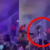 VIDEO: Fan cae del escenario en pleno concierto de Bad Bunny y sufre terrible golpe