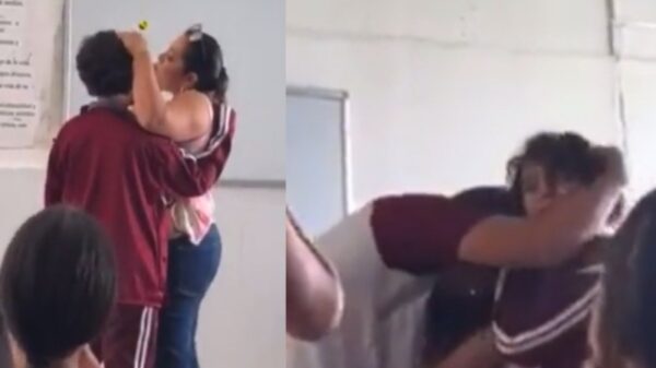 VIDEO: Alumna agrede a maestra y golpea a compañero... todo por un celular