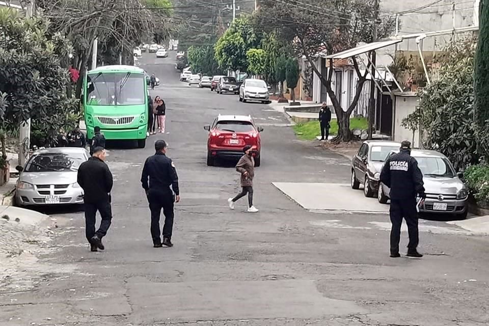 Balean a joven durante un asalto en la colonia Lomas de Padierna en Tlalpan