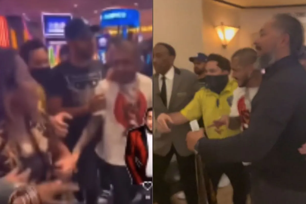 Difunden video de Nodal saliendo de un casino en actitud sospechosa, ¿se le pasaron las copitas?