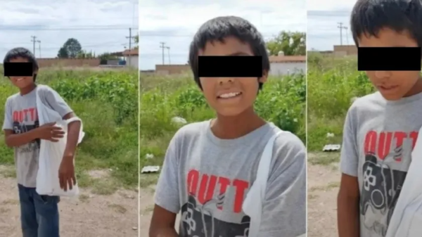 VIDEO: Niño camina 30 minutos sin mochila para ir a la escuela y recibe una gran sorpresa
