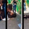 IMÁGENES FUERTES: Jóvenes agrenden brutalmente a alumna de la UANL y la rematan con patada en la cabeza