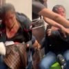 VIDEO: Mujeres protagonizan brutal y sangrienta pelea en el metro de la CDMX