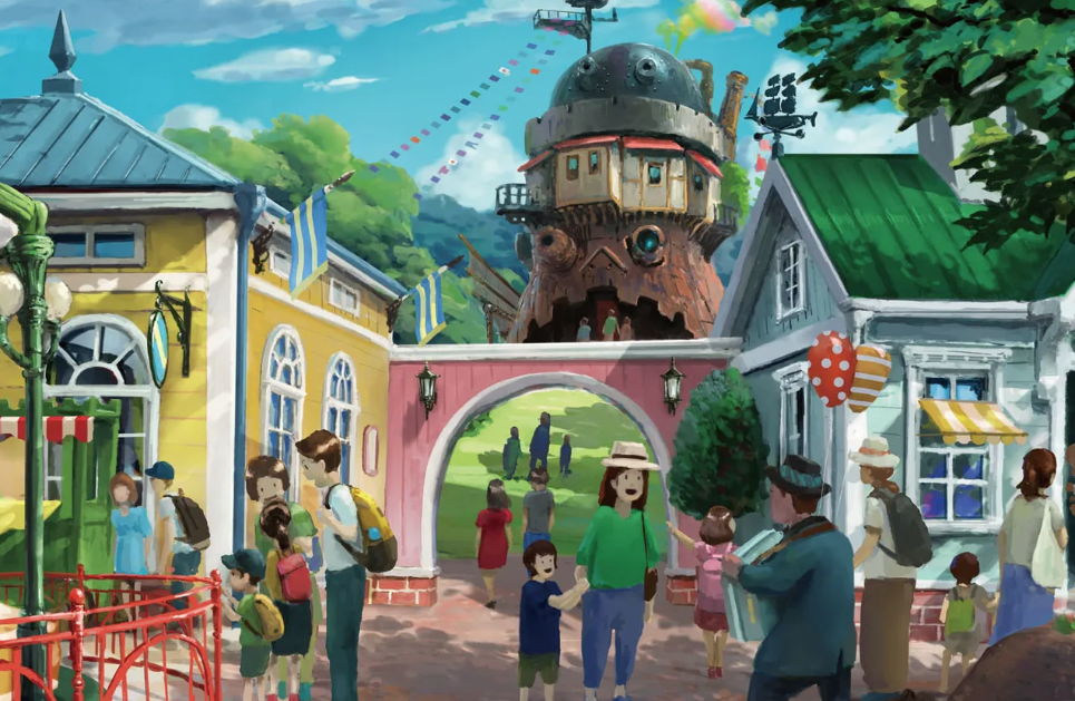 Estudio Ghibli presume los avances de su parque temático