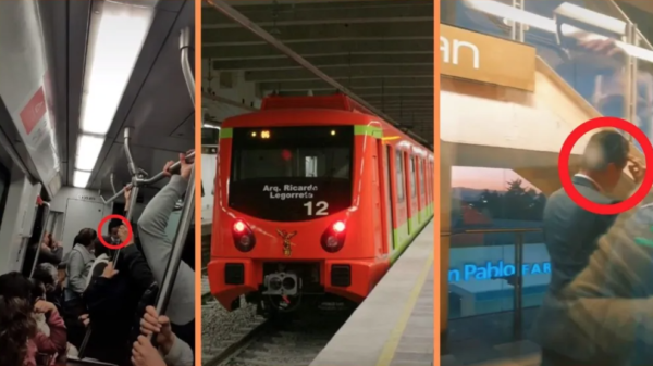 Reavivan el video del operador del metro de la CDMX que fue sorprendido 'echando pasión' en plena cabina