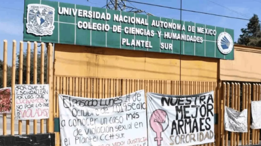 Reportan que una alumna del CCH Sur fue abusada dentro del plantel