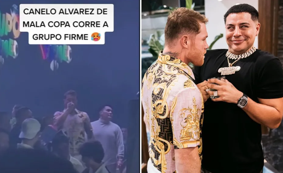 Filtran video del Canelo Álvarez poniéndose mala copa con Eduin Caz en plena fiesta de XV Años