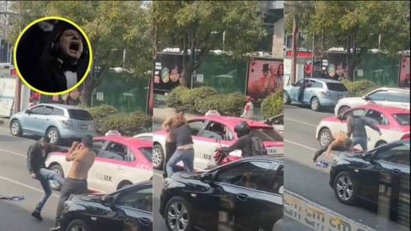 VIDEO: ¡Hay tiro! Hombres arreglan diferencias en plena avenida de la CDMX