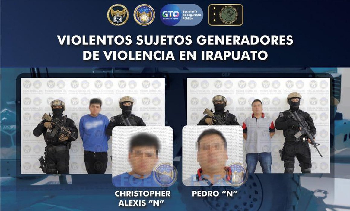 Atrapan a responsables de ataque a bar en Irapuato - México Ya