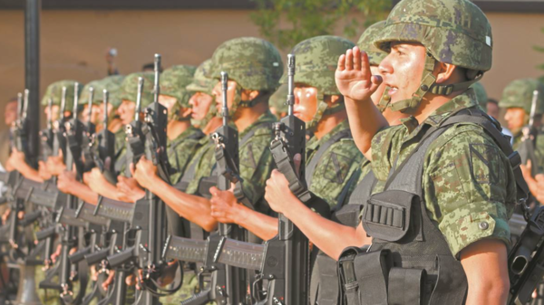 Envían a Nuevo León 350 militares para inhibir al crimen organizado