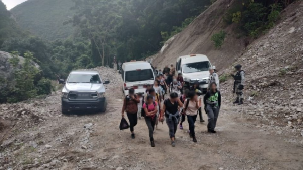 Desmantela INM campamento donde más de 300 migrantes fueron abandonados