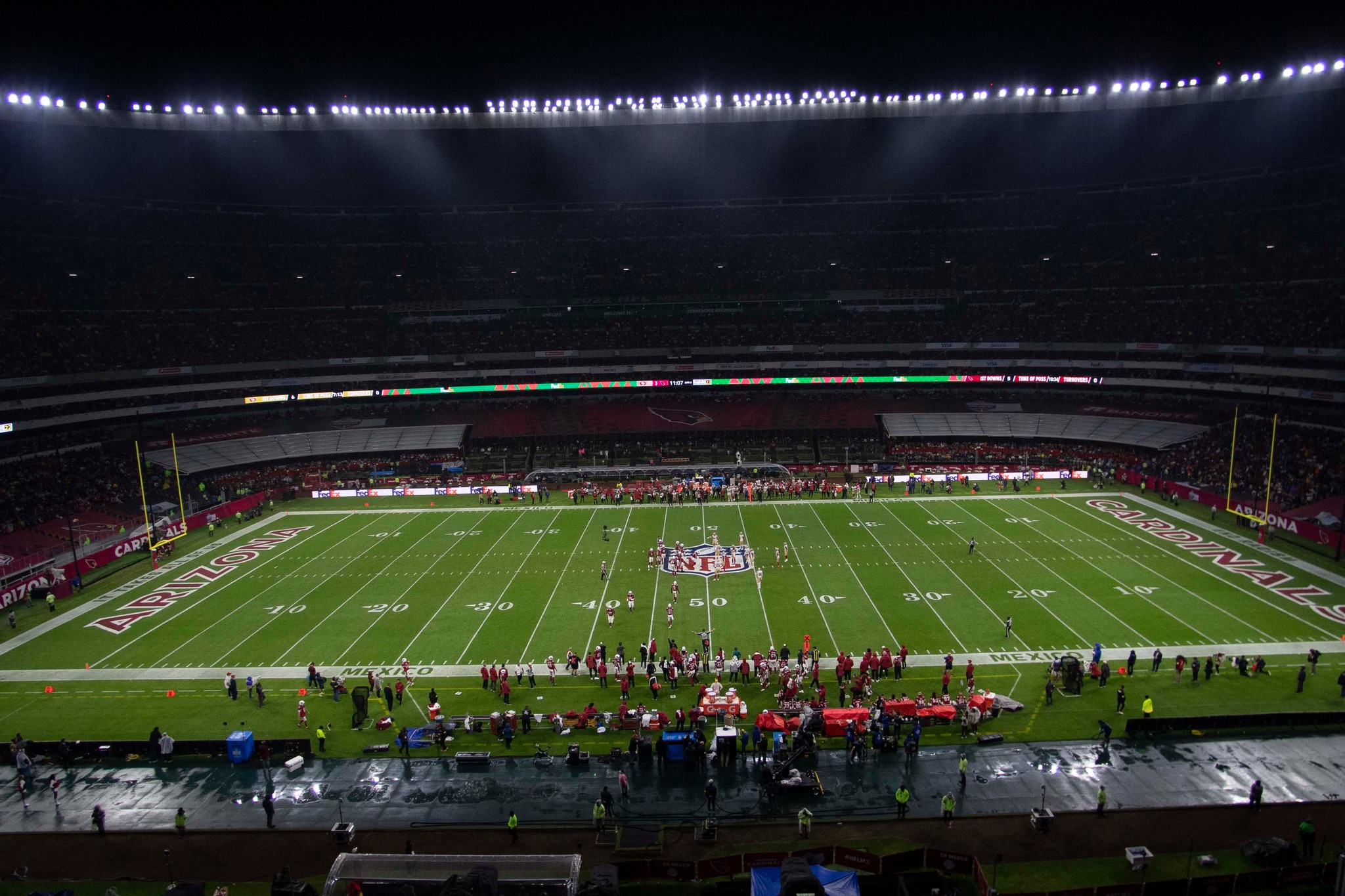 México se queda sin juego de la NFL por remodelación del Estadio Azteca