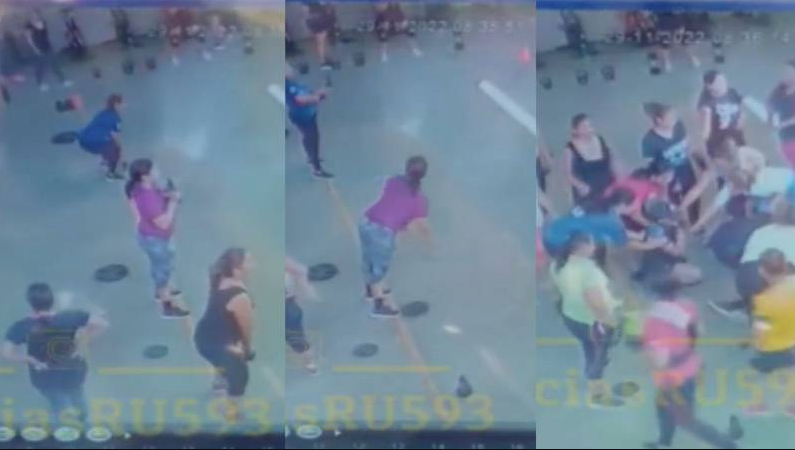 VIDEO: Difunden imágenes de una mujer que se desplomó y murió mientras hacía ejercicio