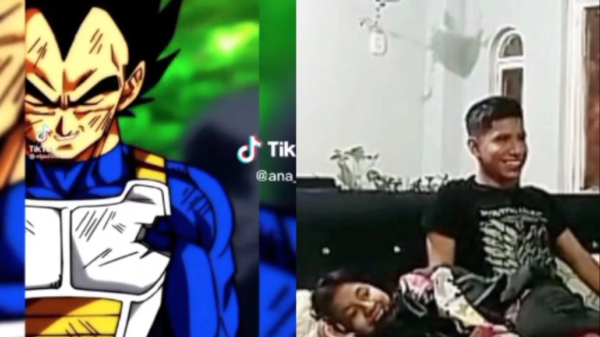 Mujer revela que está embarazada con un video de 'Dragon Ball': "En 9 meses llega tu saiyajin"