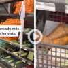 VIDEO: Captan a rata comiéndose las verduras de un supermercado en Mixcoac