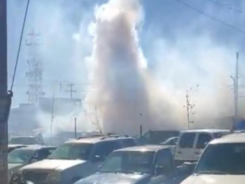 VIDEO: Graban explosión de pirotecnia en mercado de Durango