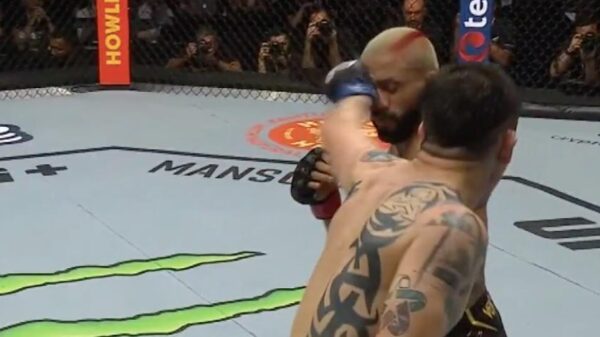 VIDEO: Brandon Moreno vuelve a ser campeón de la UFC y así le dejó el rostro a Deiveson Figueiredo