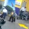 Captan en video a policía de la CDMX cargando cuerpo de hombre asesinado en La Polar