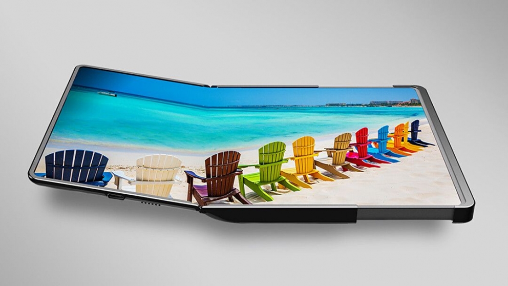 Flex Hibrid: La nueva pantalla de Samsung que se estira hacia los lados