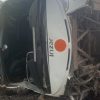 Autobús con peregrinos vuelca en la México-Puebla; reportan 3 muertos y 21 lesionados