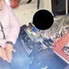 Joven aparentemente drogado rocía de gasolina a su hermana y le prende fuego