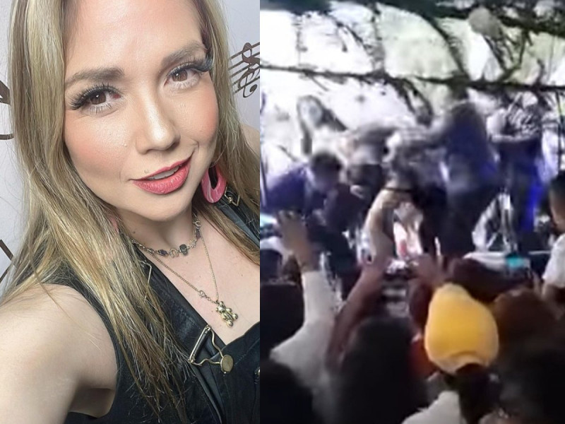 VIDEO: Nieta de Pedro Infante es golpeada y agredida sexualmente en pleno show