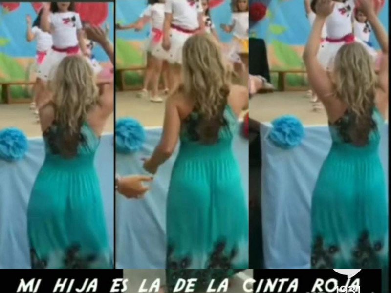 Video: Maestra de kínder roba miradas en pleno festival con tremendos pasos prohibidos
