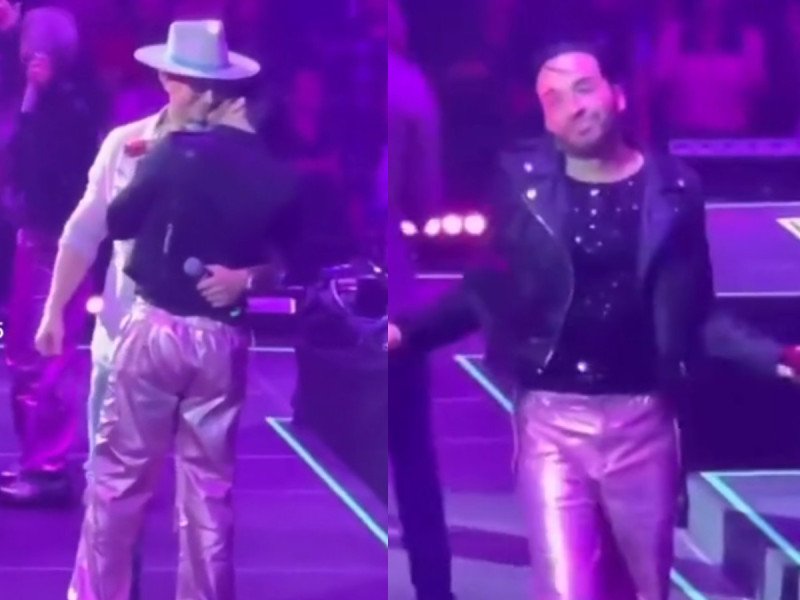 Erik Rubín para en seco al Apio Quijano y se niega a repetir polémico beso
