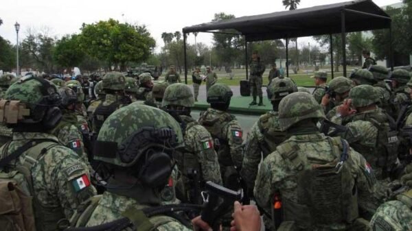 Llegan a Tamaulipas 300 militares de Fuerza de Tarea