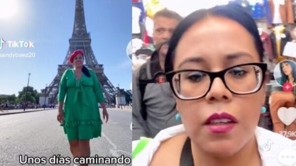 Vendedora del tianguis de Chinconcuac presume que cumplió su sueño de haber viajado a París