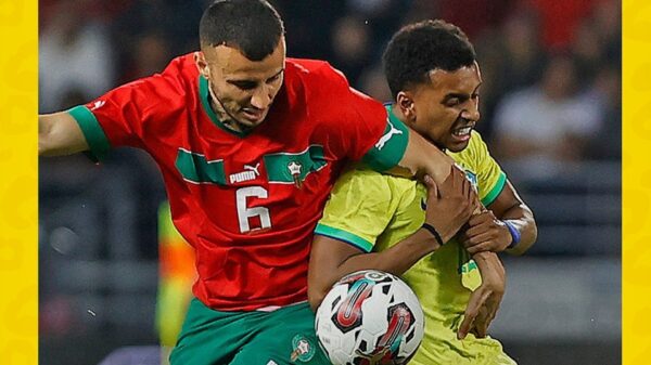 Marruecos sorprende a todos y vence a Brasil en partido amistoso