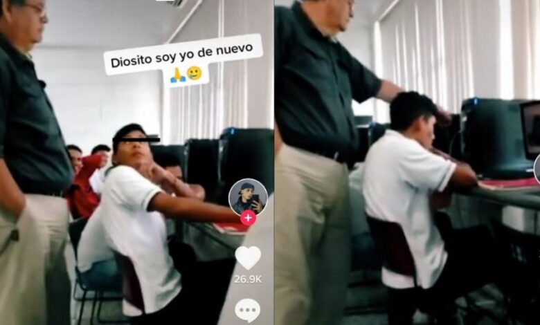 VIDEO: Profesor sorprende a alumno viendo página para adultos en plena clase