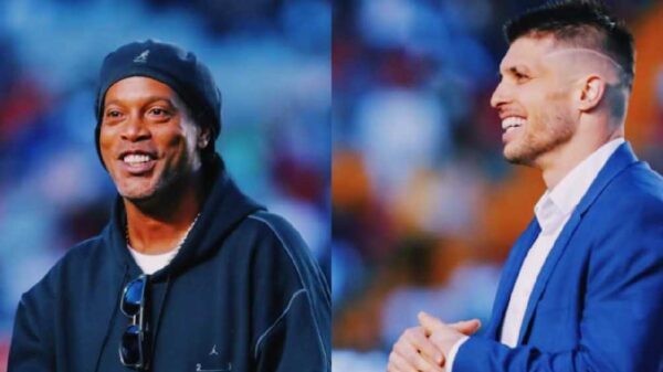 Revelan que Ronaldinho abandonó el Estadio Corregidora al medio tiempo del partido