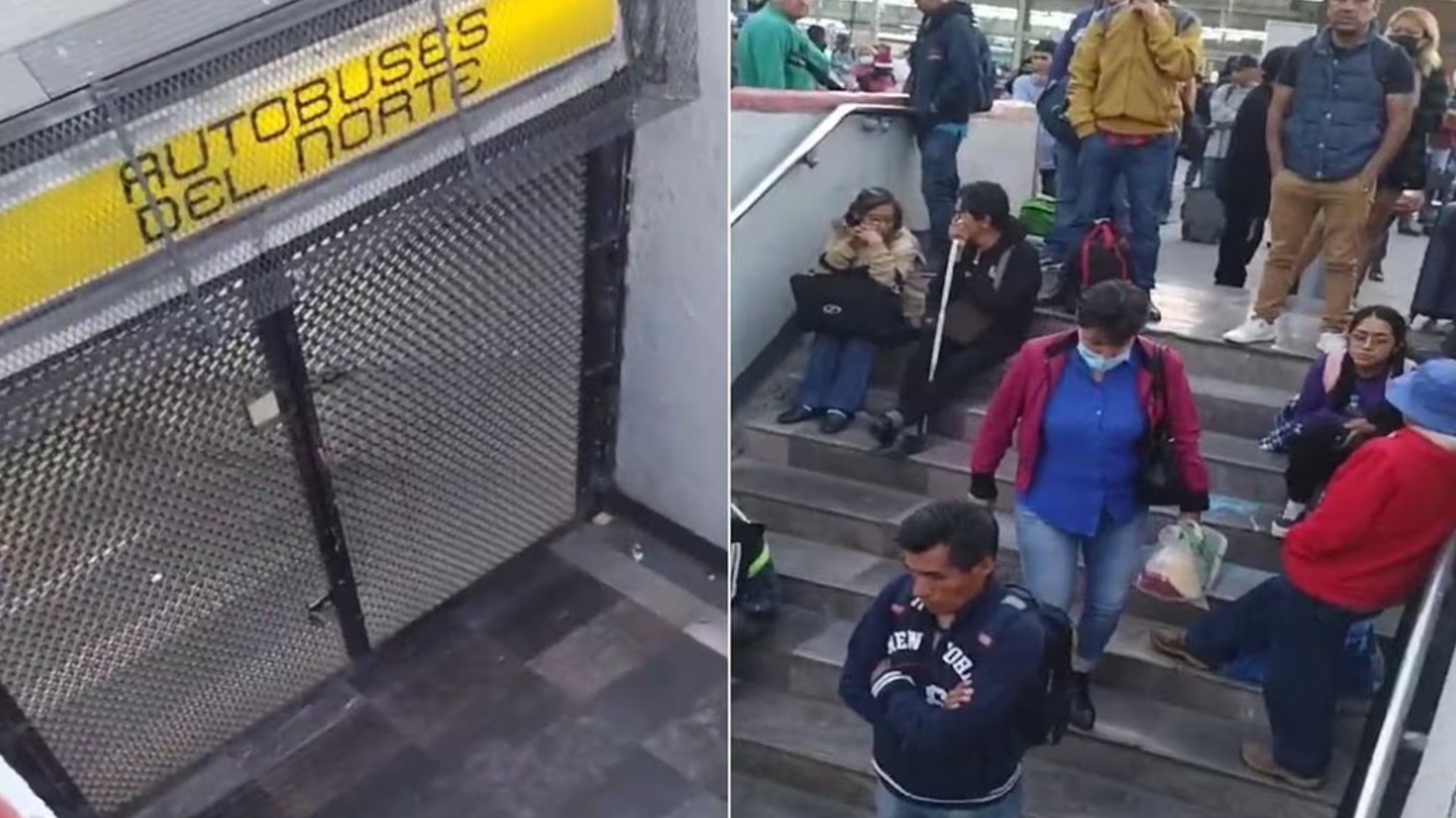 "¿Pues a qué hora abren?": Usuarios del Metro olvidan que ya no hay cambio de horario y llegan una hora antes